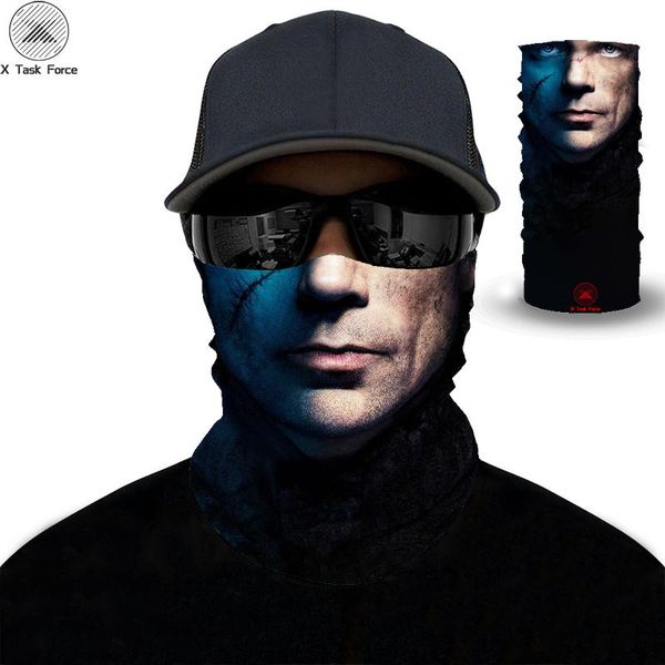 

hats, scarves & gloves sets hobbit magic scarf neck face cover ghost skull skeleton head bandana shield headband headwear bandanas men bicyc, Blue;gray