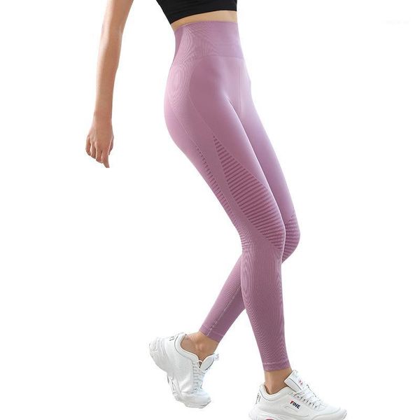 

running pants women yoga sports sportswear stretchy leggings seamless tummy control gym compression tights women's tights1, Black;blue