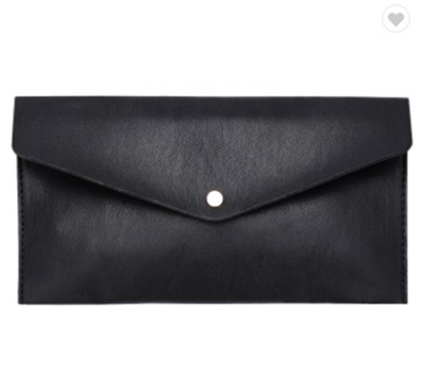 

bs-mall cosmetic bag portable black cosmetic brush box beauty mesh cosmetic bag custom logo pu bag