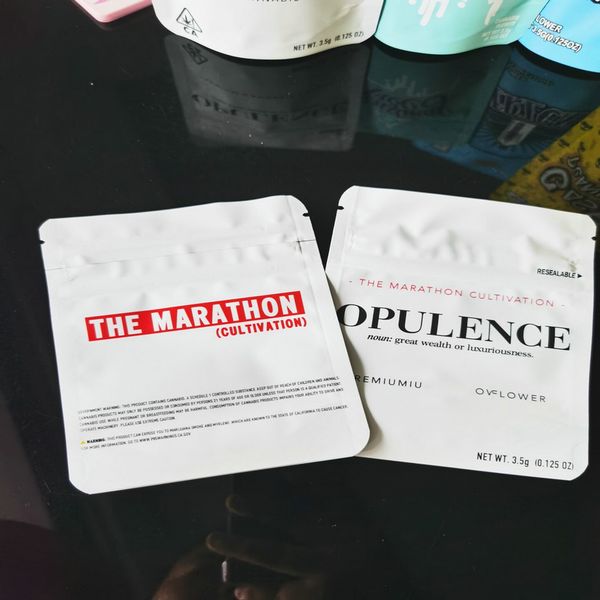 

opulence marhon cultivaion medicated edibles local smell proof bags 3.5-7g mylar bags jllvrd carshop2006, Pink;blue