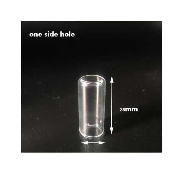 

10 piece clear empty straight large tube wishing glass bottle perfume vial necklace pendant jewelry finding lo bbydym, Black