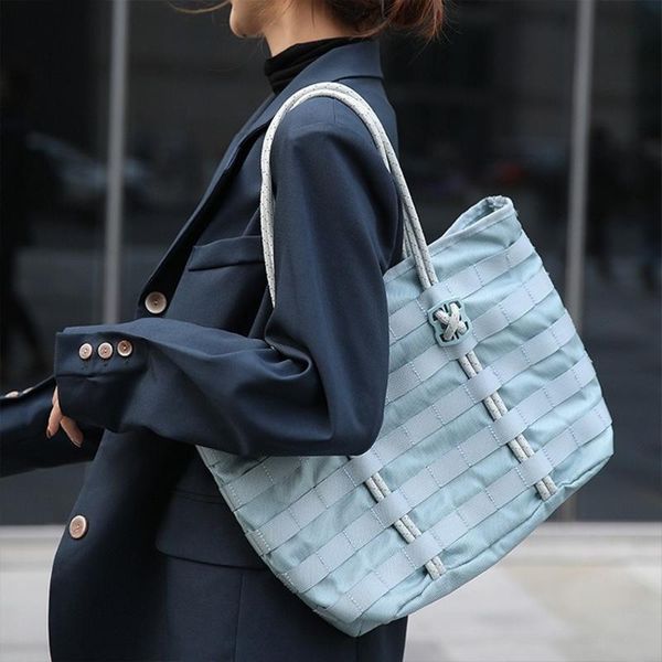 

shoulder bags 2021 style bag tote handbag lapbag, reflective strap, large capacity, women, compartment