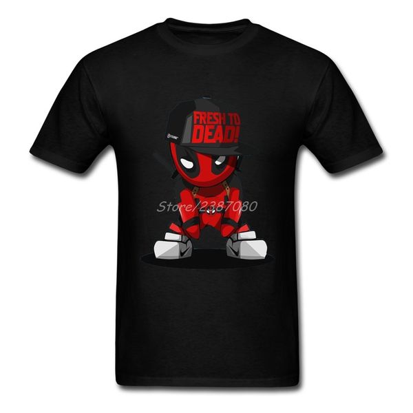 

sport apparel deadpool t shirt o-neck cotton short sleeve custom brand-clothing popular plus size funny tee shirts