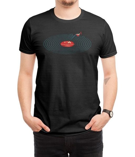 

new men casual printed soundwaves short sleeve s hoodie designers t shirts sweatshirt