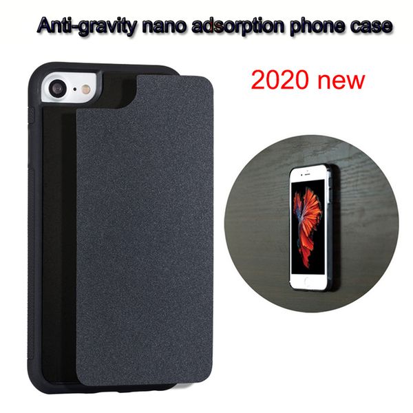 Антигравитация Nano Adsorption Новый дизайнер телефон чехол для iPhone 12 Pro Case 11 Pro Max для Samsung Galaxy Note 20 Ultra S10 S20