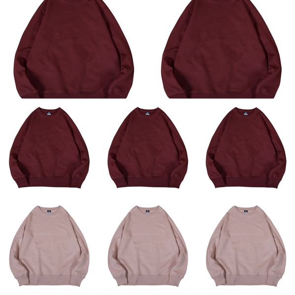 

9 colors 460g men's winter new plush pullover coat pullover sweatercotton sweater long sleeve cotton sweater ubwvr, Black