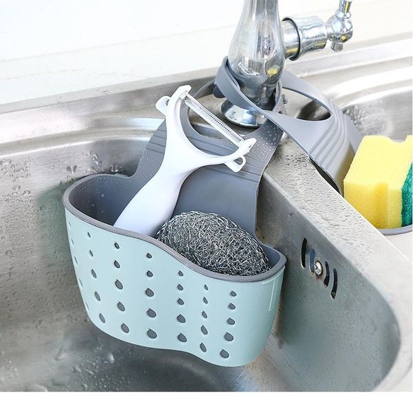

adjustable sink shelf soap sponge drain rack bathroom holder storage kitchen organizer sink kitchen basket wash acc bbyayq