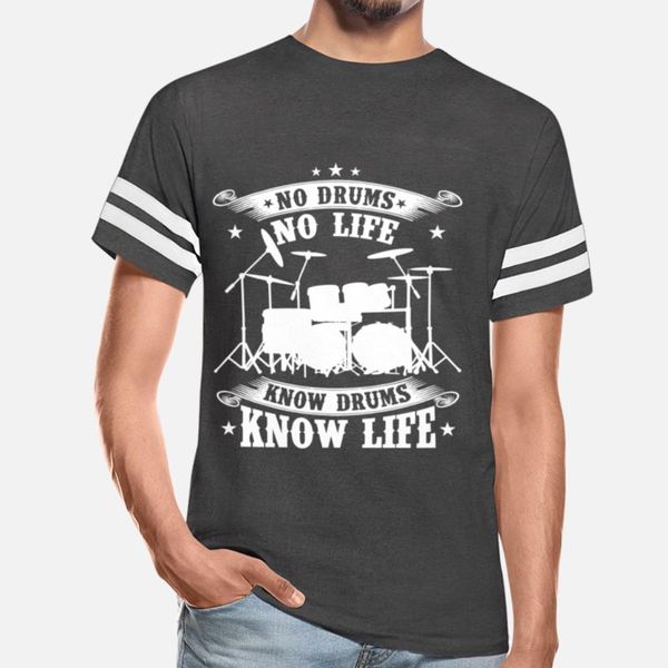 

drummer - no drums no life know drums know life t shirt leisure vintage slim fit tracksuit hoodie sweatshirt