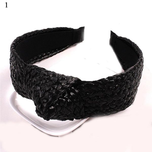 

lady top thined head head hoop coll weave hair hoop чистый цвет повязки для женщин руководные уголовки женщины аксессуары для волос q bbyiii