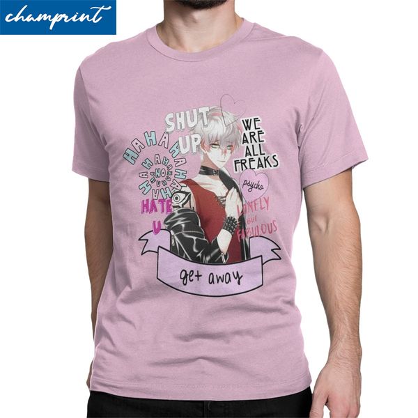 

men mystic messenger vintage pure 707 jumin mm bg otome game crew neck plus size sport hooded sweatshirt hoodie men t shirt