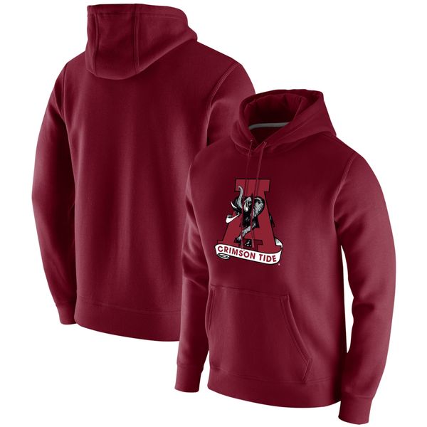

alabama crimson tide heathered gray logo club fleece pullover hoodie florida gators royal mens sweatshirt red, Blue;black