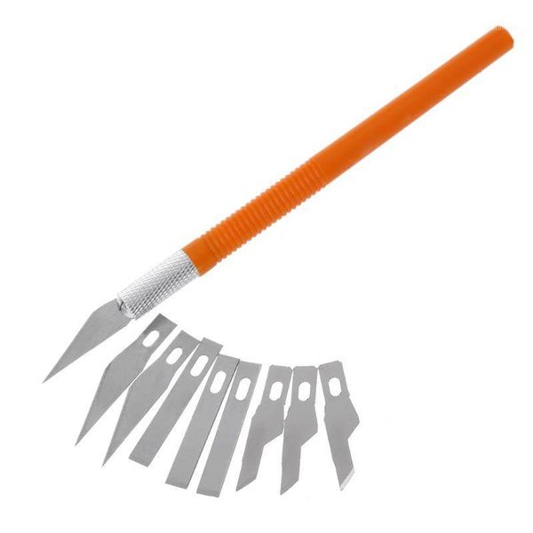 

8pcs engraving craft sculpture knife replace blades wood carving paper cut tools1