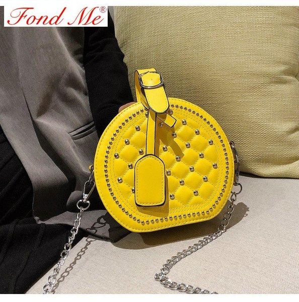 

new diamond quilted rivet shoulder crossbody bag