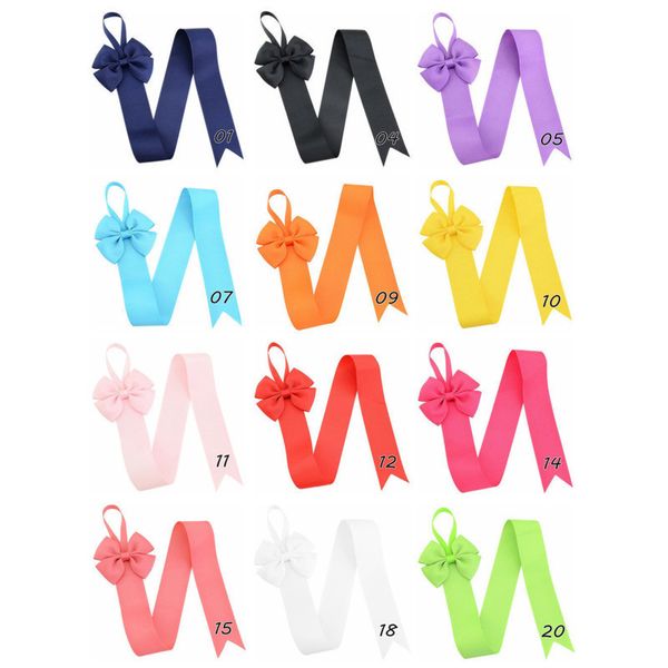 

2021 kids girls hair accessories hairpin storage belt girl's headdress finishing storage rope hanging bar headdress accessories h2603, Slivery;white