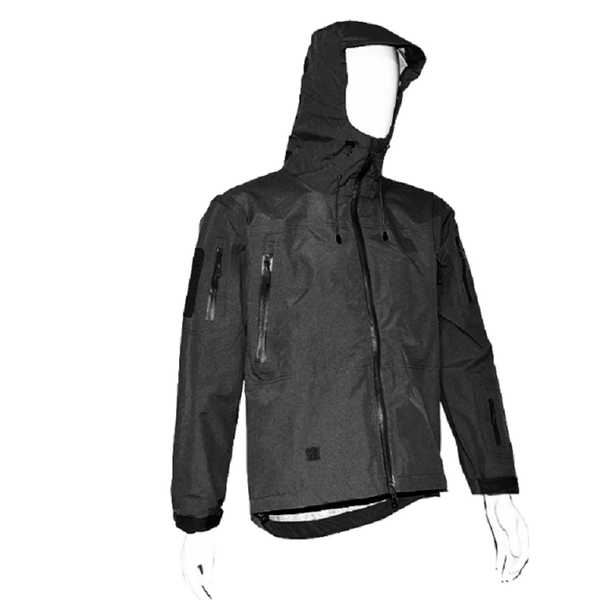 

hunting jackets fall and winter waterproof windproof jacket field pcu, Camo;black