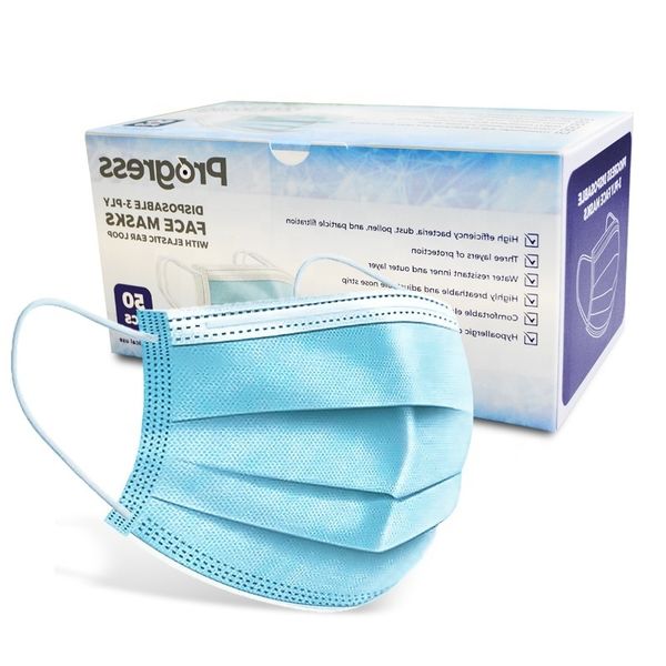 

disposable mask face factory with supply 3ply elastic earloop