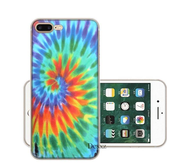 

wholesale fashion pattern mobile phone case for iphone 6 6s 7 8 plus 11 pro xr x xs max se cover tie dye pattern bbyolu packing2010
