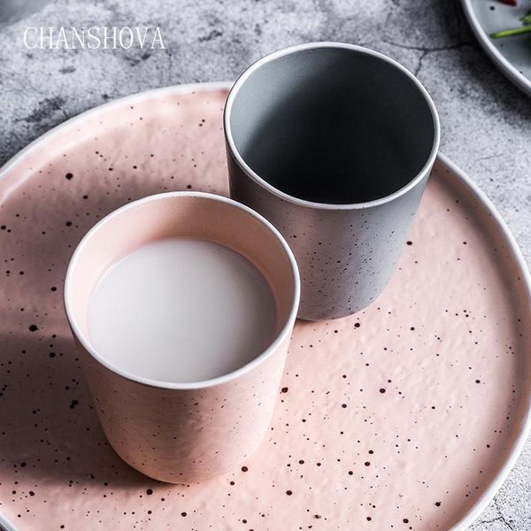 

чашка chanshova 350ml teacup ретро бытовая творческие керамические любители питьевые чашки кофе молоко кружка чай набор china fireain h376 b