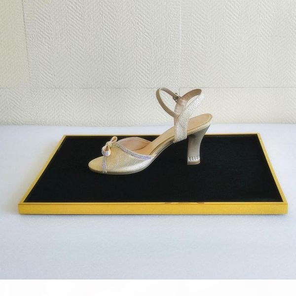 

luxury stainless steel velvet jewelry necklace bracelet display tray plate l, White