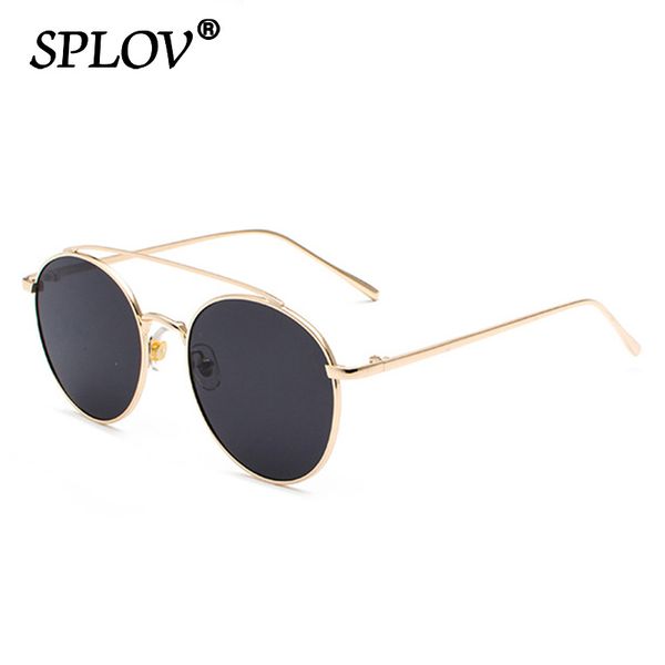

metal retro round sunglasses men women steampunk sun glasses stylish driving shades fashion vintage eyewear oculos de sol uv400, White;black