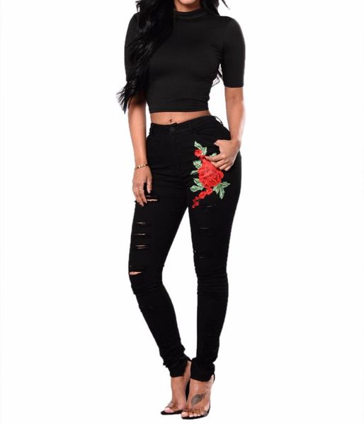 

high waist ripped skinny jeans colombian leggings jeans pants wholesale, Blue