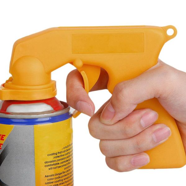 

onever paint care aerosol spray gun handle spray paint aerosol applicator with full grip trigger locking collar car care