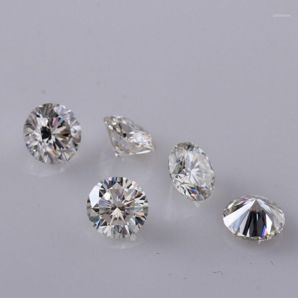 

wholesale size 3~12mm white d color vvs1 round cut moissanites stone 0.1ct~6ct loose stone with certificate1