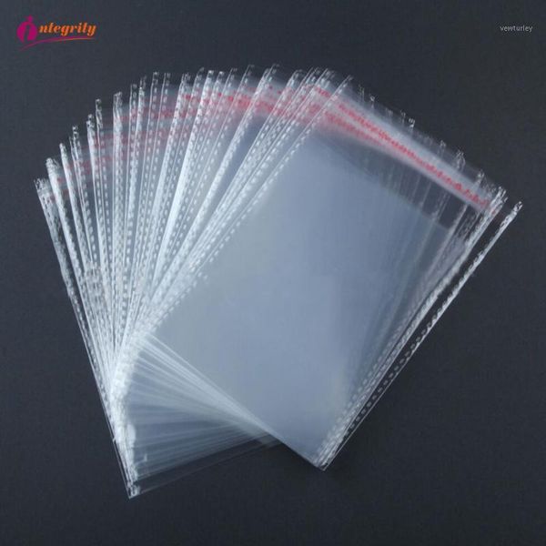 

gift wrap integrity 1000ps various minimum small size clear self adhesive sealing plastic opp poly cookie packing resealable packaging bag1