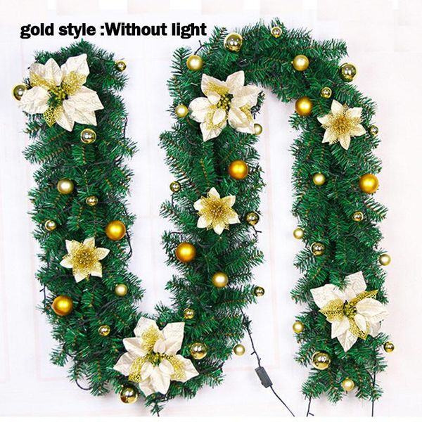 

artificial flower vines christmas decor rattan home door hanging props mall showcase decor nds661