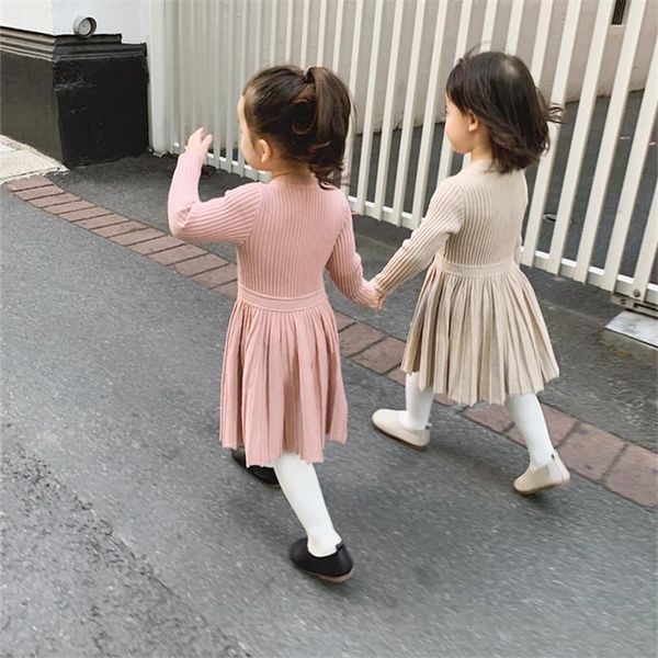

pullover girls cardigan children's knitted sweater boy clothes kids spring autumn dress long sleeve keep warm, Blue