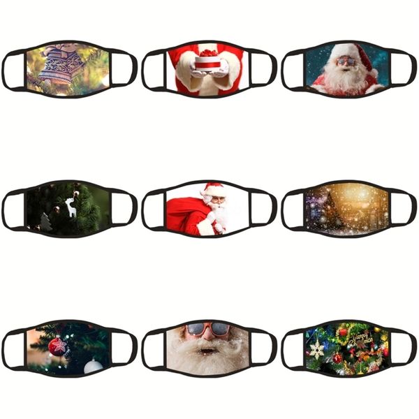 

fast transportation face santa claus mask fashion letter print mouth santa claus outdoor cycling breathable mouth-muffle sale a1