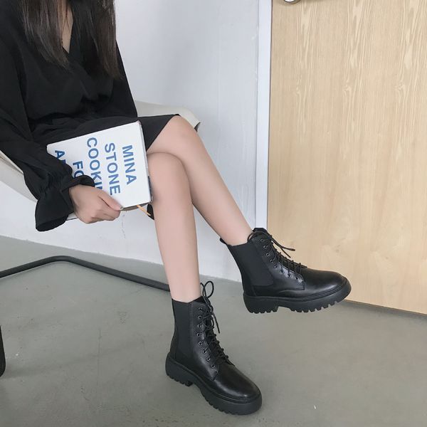 

umj3 over the knee boots nightclub heel fashionround toe motorcycle leather boots long women thigh high stripper shoes 2021, Black