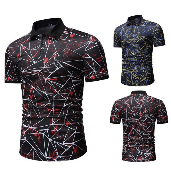 

summer men's casual fashion polo shirts, White;black