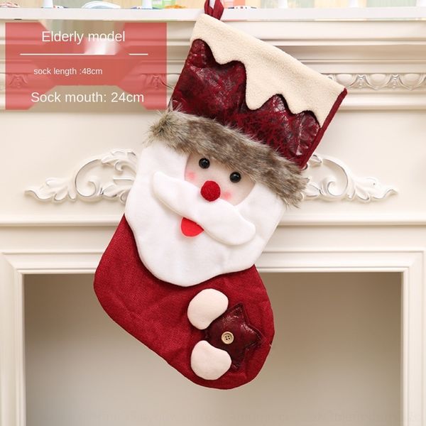 

btwqq санта подарок мешок подарков декоративной клаус снеговика подарки мешок носки декоративной рождественские носки рождественский подарок