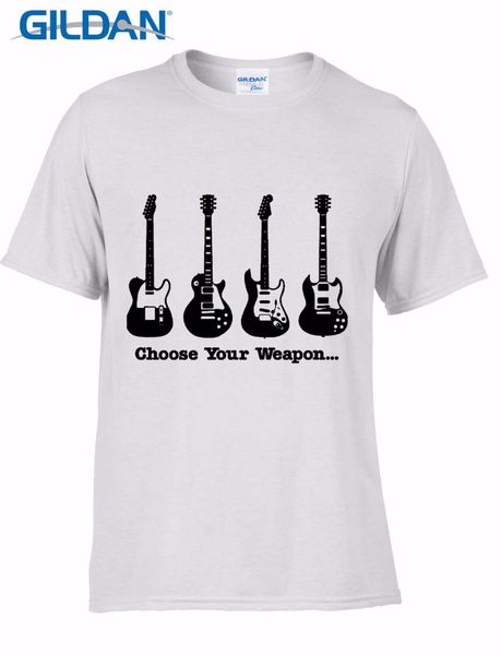 

new funny tee casual men's streetwear short sleeve t shirts choose your weapon - guitar tee shirts sport hooded sweatshirt hoodie