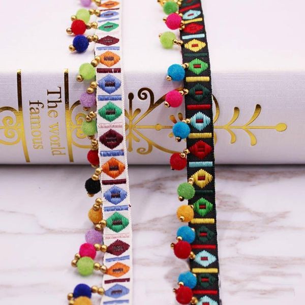 

pom pom trim lace fabric sewing accessories pompons trim tassel ball fringes ribbon sewing lace for diy material craft apparel h jllzbv