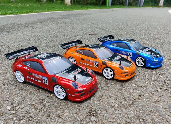 

rc car racing 1/16 2.4g 4wd racing brushless/brushed flat sports drift rc car toys vehicle models 35km/h high speed child gifts