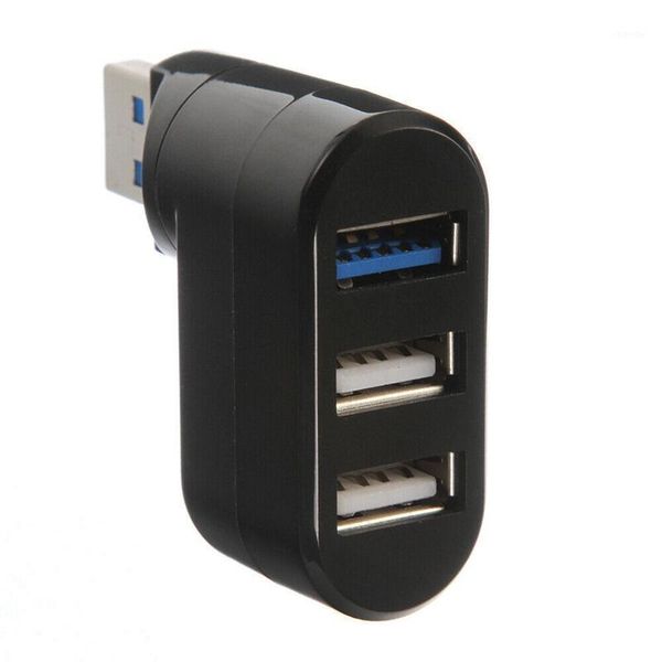 

hubs rotatable mini adapter 3 ports usb 2.0 + usb3.0 notebook / tablet computer hub1
