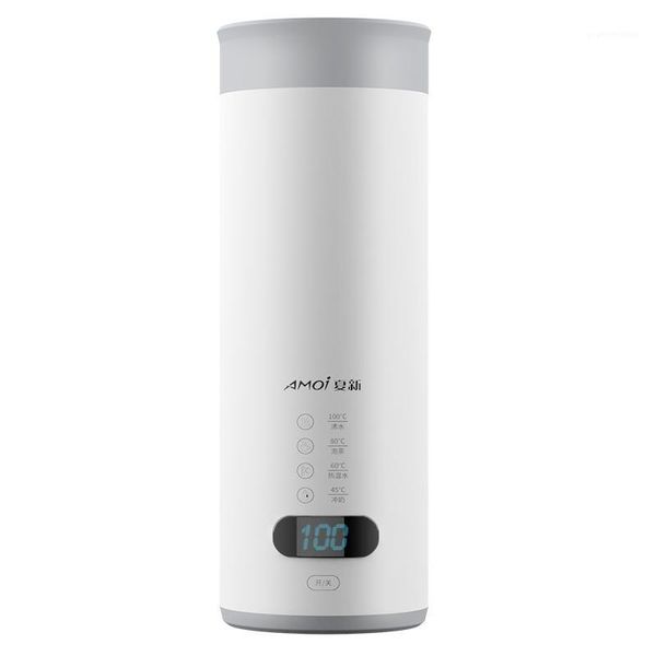 

electric kettles 110v~240v portable water bottle kettle travel pot heating health cup stainless steel small mini cup1