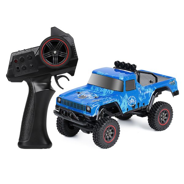

INJORA 2.4G 1:18 Scale RTR RC Rock Crawler Car Off Road Climbing RC Vehicle Truck Remote Control Pickup RC Car Toy