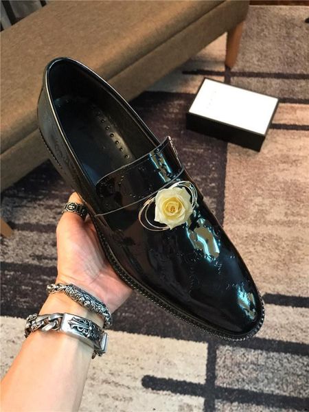 

m1 new luxury genuine leather men shoes velvet business black wedding party shoes winter warm mens dress shoes 38-45 11