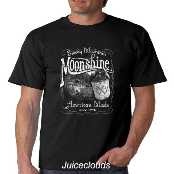 

smoky mountain moonshine men's t-shirt american made whiskey drinking mens tee sport hooded sweatshirt hoodie
