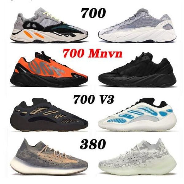 

380 kanye west blue oat citrin alien mist knit breathable for men women sneakers clay beluga triple 36-46 380 running shoes