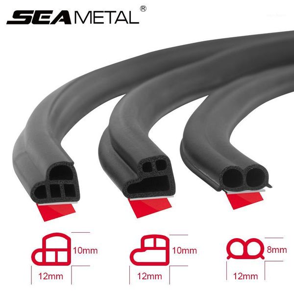 

car door seal strip auto rubber seals strips noise insulation soundproofing weatherstrip car door protector trunk edge stickers1
