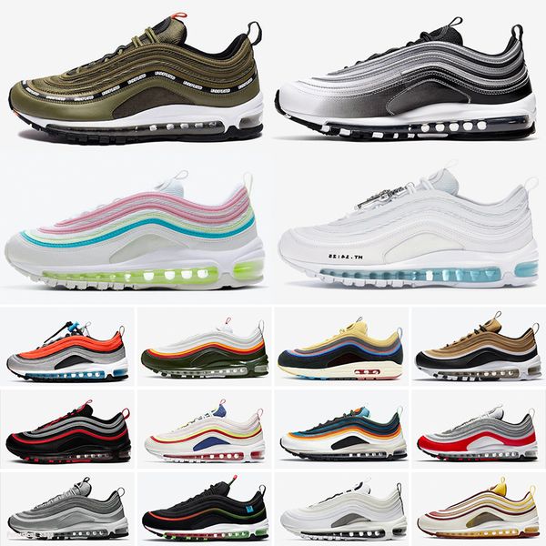 

2021 new mens running shoes triple black white reflective bred game royal men women sports sneakers size 36-45, White;red