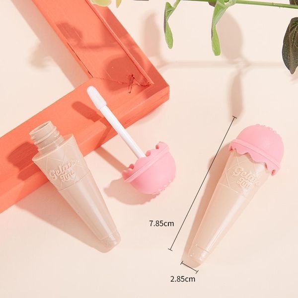 

storage bottles & jars 10/30pcs 8ml ice cream empty lip gloss tubes plastic tube liquid lipstick mini sample cosmetic container wholesale1