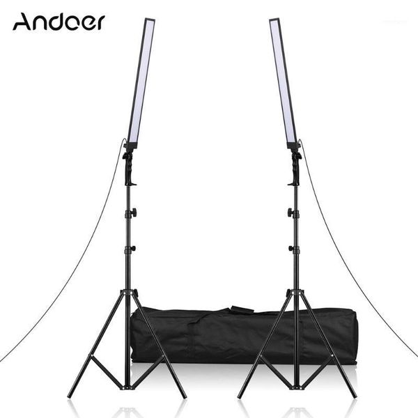

flash heads andoer led lighting kit 5500k cri 85 90pcs 30w beads dimmable pography ring light for youtube studio lighting1