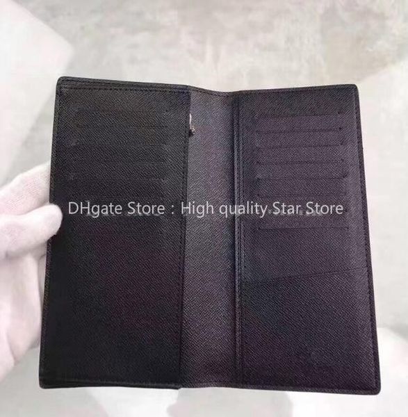 

wallet men man male original box card holder purse fashion ship