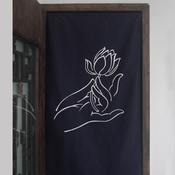 

nice curtains the cloth door curtain buddha incense from the temple buddha nianhua half curtain thickened cotton door