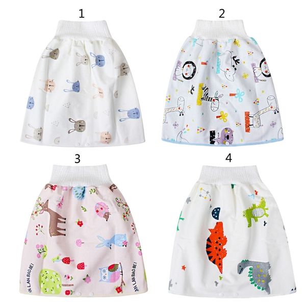 

baby waterproof diaper skirt pants 2 in 1 comfy children diaper shorts baby absorbent shorts 1016